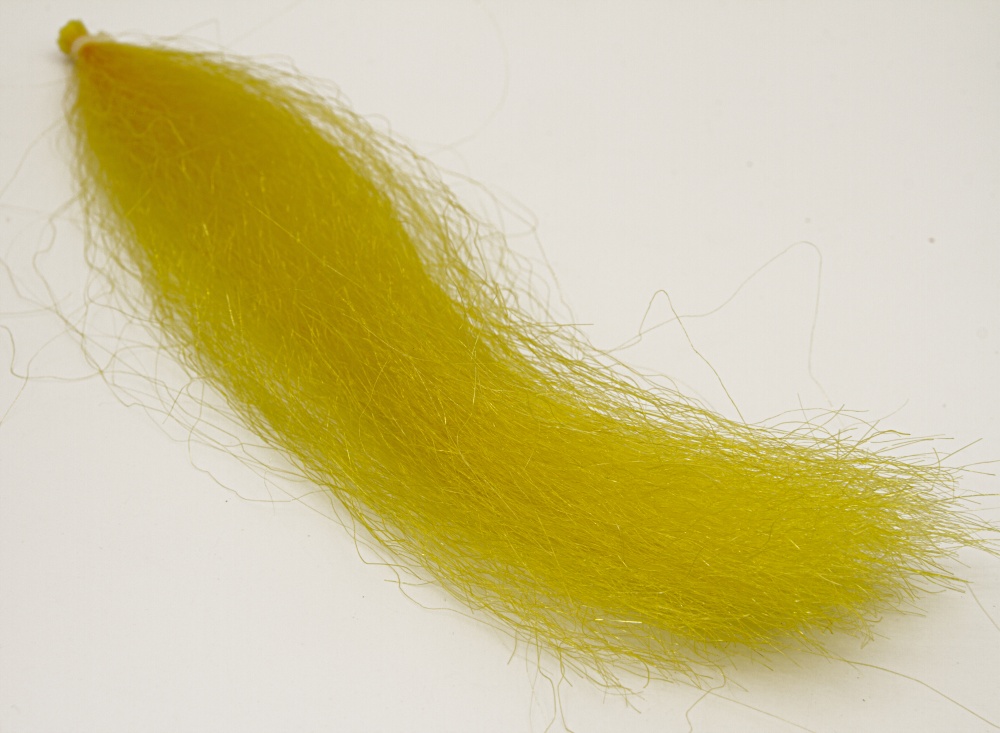 Predator Hair Fly Tying Materials Yellow